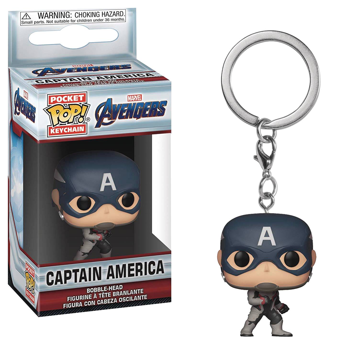 Funko Pocket POP Keychain Marvel AvengersEndgame Captain America